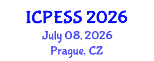 International Conference on Physical Education and Sport Science (ICPESS) July 08, 2026 - Prague, Czechia