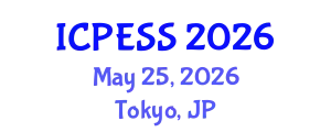 International Conference on Physical Education and Sport Science (ICPESS) May 25, 2026 - Tokyo, Japan