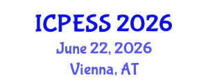International Conference on Physical Education and Sport Science (ICPESS) June 22, 2026 - Vienna, Austria