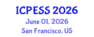 International Conference on Physical Education and Sport Science (ICPESS) June 01, 2026 - San Francisco, United States