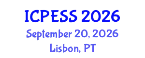 International Conference on Physical Education and Sport Science (ICPESS) September 20, 2026 - Lisbon, Portugal