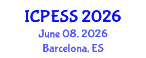 International Conference on Physical Education and Sport Science (ICPESS) June 08, 2026 - Barcelona, Spain