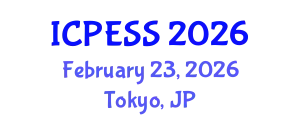 International Conference on Physical Education and Sport Science (ICPESS) February 23, 2026 - Tokyo, Japan