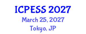 International Conference on Physical Education and Sport Science (ICPESS) March 25, 2027 - Tokyo, Japan