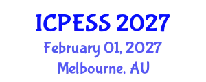 International Conference on Physical Education and Sport Science (ICPESS) February 01, 2027 - Melbourne, Australia