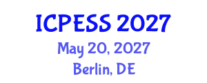 International Conference on Physical Education and Sport Science (ICPESS) May 20, 2027 - Berlin, Germany