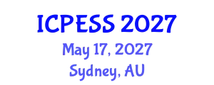 International Conference on Physical Education and Sport Science (ICPESS) May 17, 2027 - Sydney, Australia