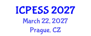 International Conference on Physical Education and Sport Science (ICPESS) March 22, 2027 - Prague, Czechia