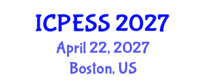 International Conference on Physical Education and Sport Science (ICPESS) April 22, 2027 - Boston, United States