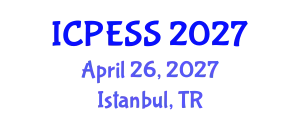 International Conference on Physical Education and Sport Science (ICPESS) April 26, 2027 - Istanbul, Turkey