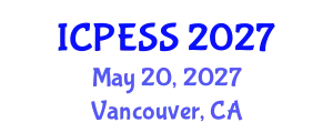International Conference on Physical Education and Sport Science (ICPESS) May 20, 2027 - Vancouver, Canada