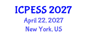 International Conference on Physical Education and Sport Science (ICPESS) April 22, 2027 - New York, United States