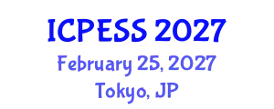 International Conference on Physical Education and Sport Science (ICPESS) February 25, 2027 - Tokyo, Japan