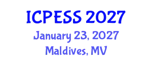 International Conference on Physical Education and Sport Science (ICPESS) January 23, 2027 - Maldives, Maldives