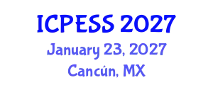 International Conference on Physical Education and Sport Science (ICPESS) January 23, 2027 - Cancún, Mexico