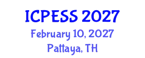 International Conference on Physical Education and Sport Science (ICPESS) February 10, 2027 - Pattaya, Thailand