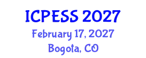 International Conference on Physical Education and Sport Science (ICPESS) February 17, 2027 - Bogota, Colombia