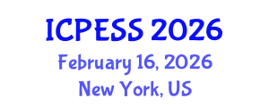 International Conference on Physical Education and Sport Science (ICPESS) February 16, 2026 - New York, United States