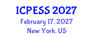 International Conference on Physical Education and Sport Science (ICPESS) February 17, 2027 - New York, United States