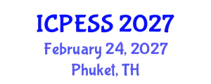 International Conference on Physical Education and Sport Science (ICPESS) February 24, 2027 - Phuket, Thailand