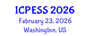 International Conference on Physical Education and Sport Science (ICPESS) February 23, 2026 - Washington, United States