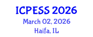International Conference on Physical Education and Sport Science (ICPESS) March 02, 2026 - Haifa, Israel
