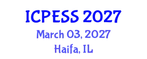International Conference on Physical Education and Sport Science (ICPESS) March 03, 2027 - Haifa, Israel