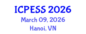 International Conference on Physical Education and Sport Science (ICPESS) March 09, 2026 - Hanoi, Vietnam