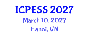 International Conference on Physical Education and Sport Science (ICPESS) March 10, 2027 - Hanoi, Vietnam