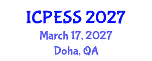 International Conference on Physical Education and Sport Science (ICPESS) March 17, 2027 - Doha, Qatar