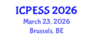 International Conference on Physical Education and Sport Science (ICPESS) March 23, 2026 - Brussels, Belgium
