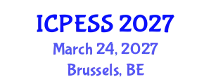 International Conference on Physical Education and Sport Science (ICPESS) March 24, 2027 - Brussels, Belgium