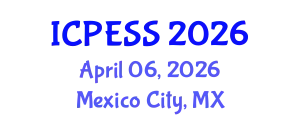 International Conference on Physical Education and Sport Science (ICPESS) April 06, 2026 - Mexico City, Mexico