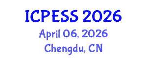 International Conference on Physical Education and Sport Science (ICPESS) April 06, 2026 - Chengdu, China