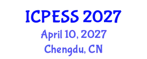 International Conference on Physical Education and Sport Science (ICPESS) April 10, 2027 - Chengdu, China