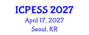 International Conference on Physical Education and Sport Science (ICPESS) April 17, 2027 - Seoul, Republic of Korea
