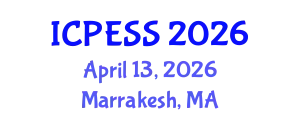 International Conference on Physical Education and Sport Science (ICPESS) April 13, 2026 - Marrakesh, Morocco