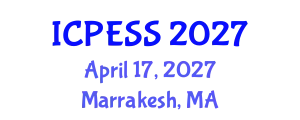 International Conference on Physical Education and Sport Science (ICPESS) April 17, 2027 - Marrakesh, Morocco