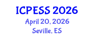 International Conference on Physical Education and Sport Science (ICPESS) April 20, 2026 - Seville, Spain