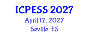 International Conference on Physical Education and Sport Science (ICPESS) April 17, 2027 - Seville, Spain