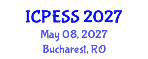 International Conference on Physical Education and Sport Science (ICPESS) May 08, 2027 - Bucharest, Romania