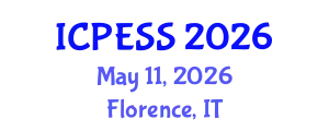 International Conference on Physical Education and Sport Science (ICPESS) May 11, 2026 - Florence, Italy