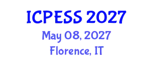 International Conference on Physical Education and Sport Science (ICPESS) May 08, 2027 - Florence, Italy