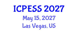 International Conference on Physical Education and Sport Science (ICPESS) May 15, 2027 - Las Vegas, United States