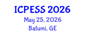International Conference on Physical Education and Sport Science (ICPESS) May 25, 2026 - Batumi, Georgia