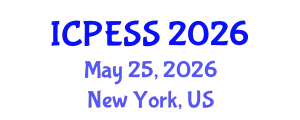 International Conference on Physical Education and Sport Science (ICPESS) May 25, 2026 - New York, United States
