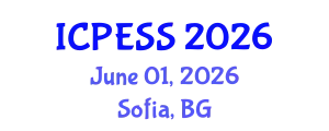 International Conference on Physical Education and Sport Science (ICPESS) June 01, 2026 - Sofia, Bulgaria
