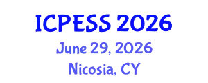 International Conference on Physical Education and Sport Science (ICPESS) June 29, 2026 - Nicosia, Cyprus