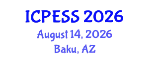 International Conference on Physical Education and Sport Science (ICPESS) August 14, 2026 - Baku, Azerbaijan