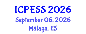 International Conference on Physical Education and Sport Science (ICPESS) September 06, 2026 - Málaga, Spain
